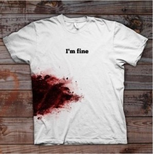 fine thanks t shirt